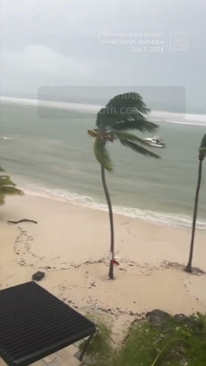 Hurricane Beryl’s First Impacts In The Caribbean