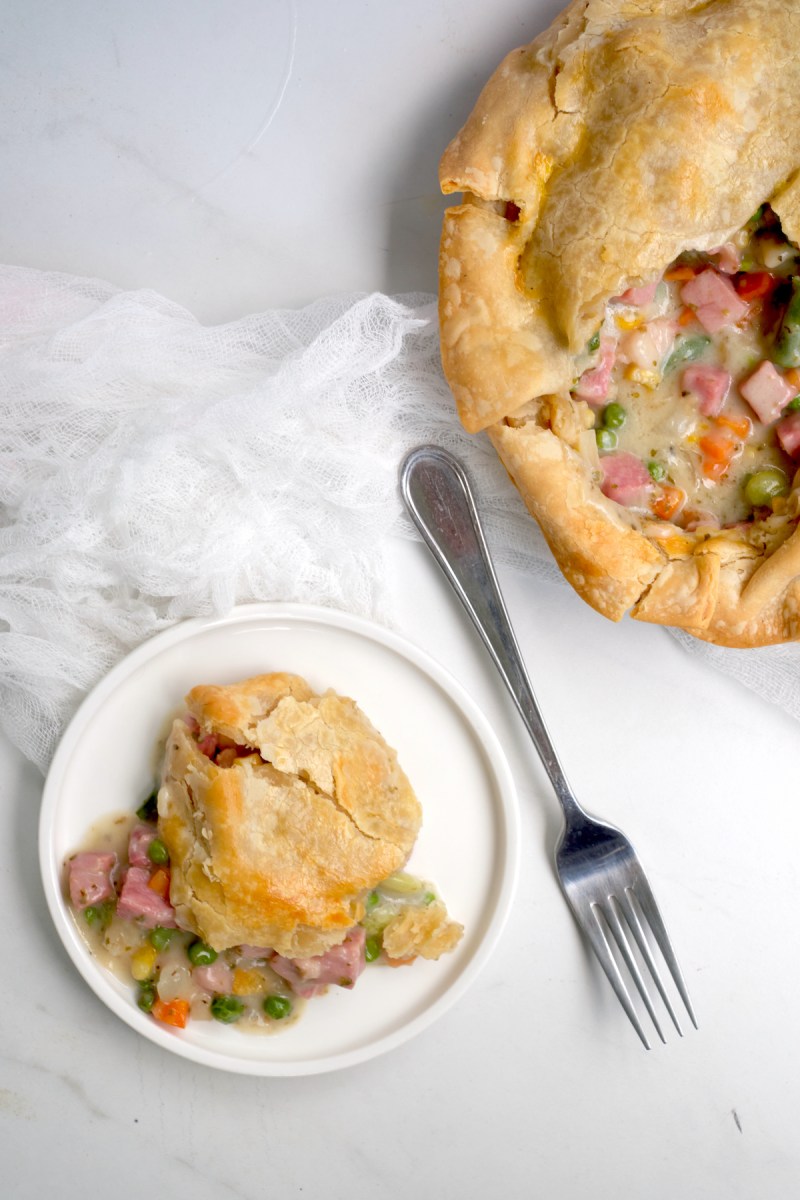 Leftover Ham Pot Pie