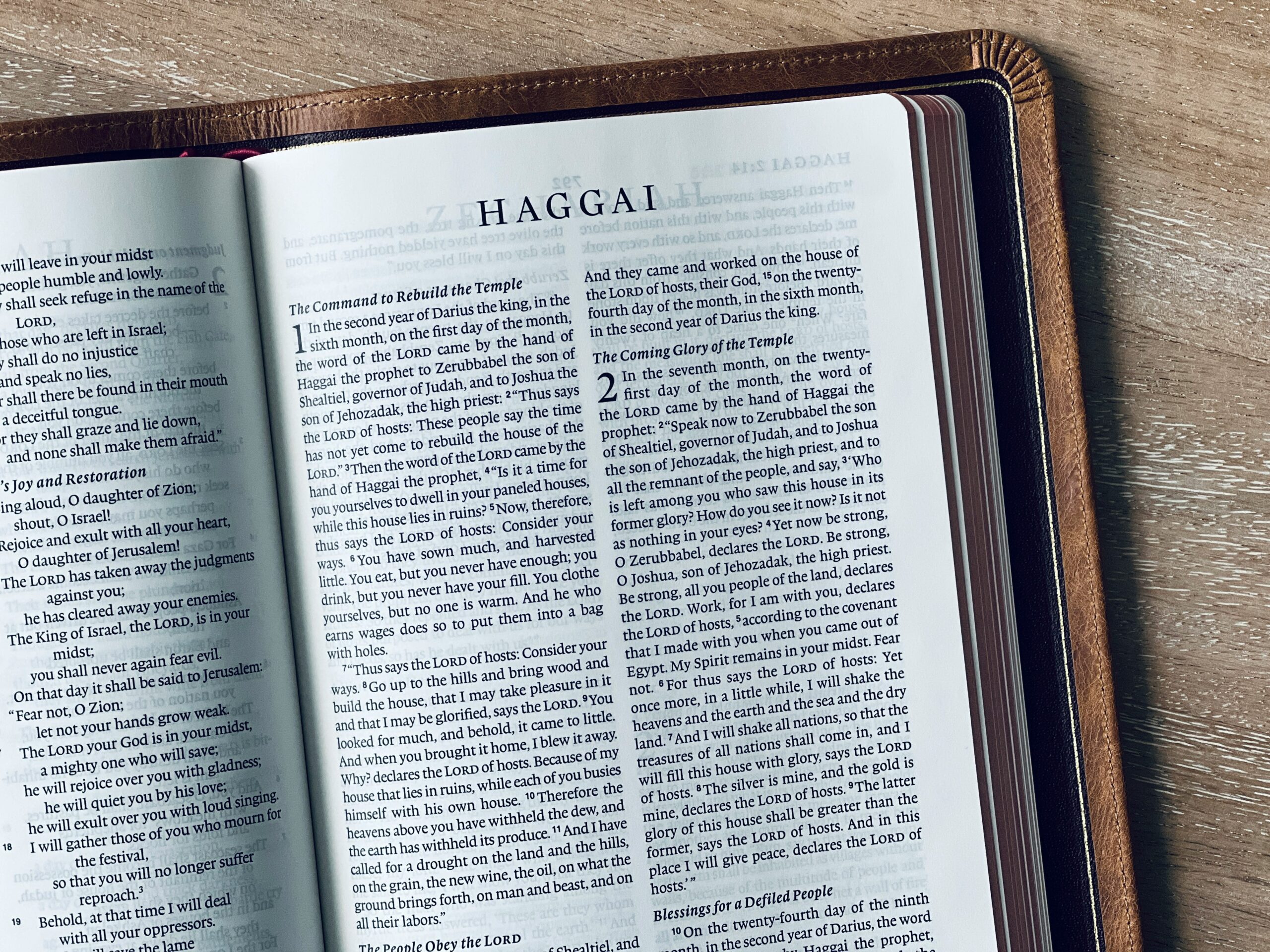 The Surprising Relevance of Haggai and Malachi