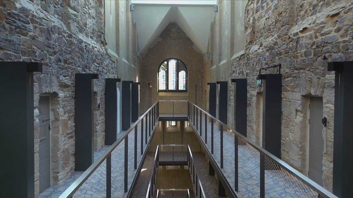 Inside the haunted Cornwall jail that’s been transformed into a luxury hotel – where the ghosts of former inmates roam the cells-turned-bedrooms and doors slam shut by themselves