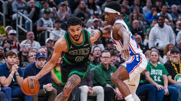 Celtics vs 76ers Game 5 live score, updates, highlights from 2026 NBA playoffs first-round series