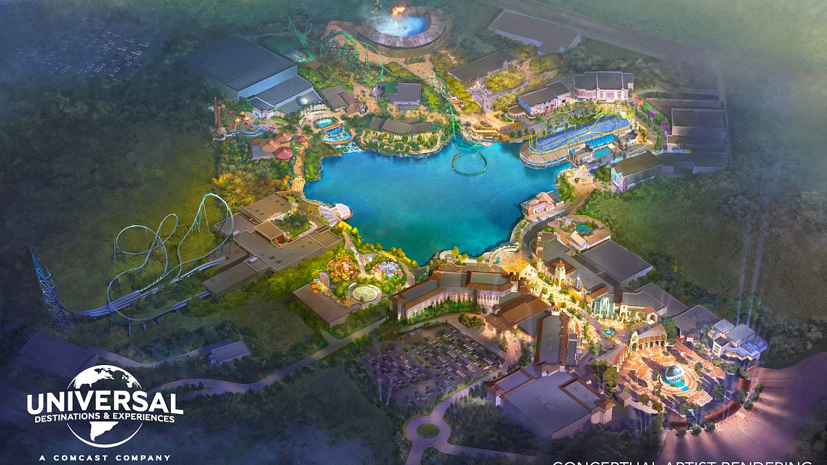 Universal’s new theme park in Bedford unveils its official logo as it receives one of the largest ever UK tourism investments