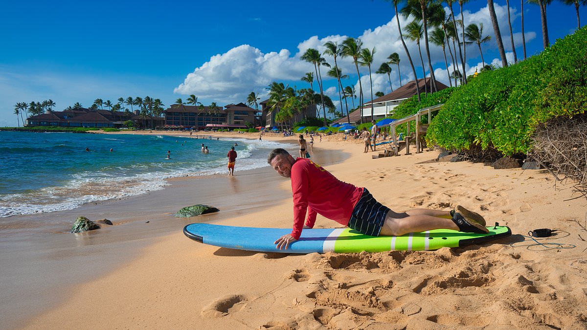 What it’s like to learn to surf at 50 in the birthplace of the watersport