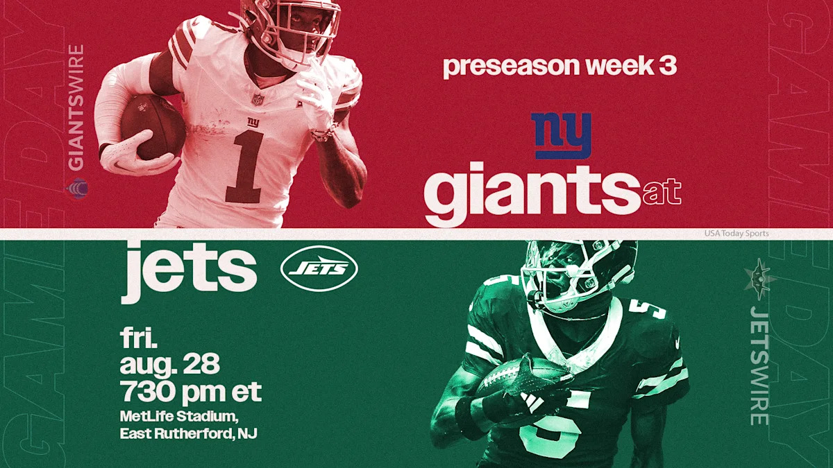 Jets vs. Giants preseason: Live updates, breaking news, highlights & stats