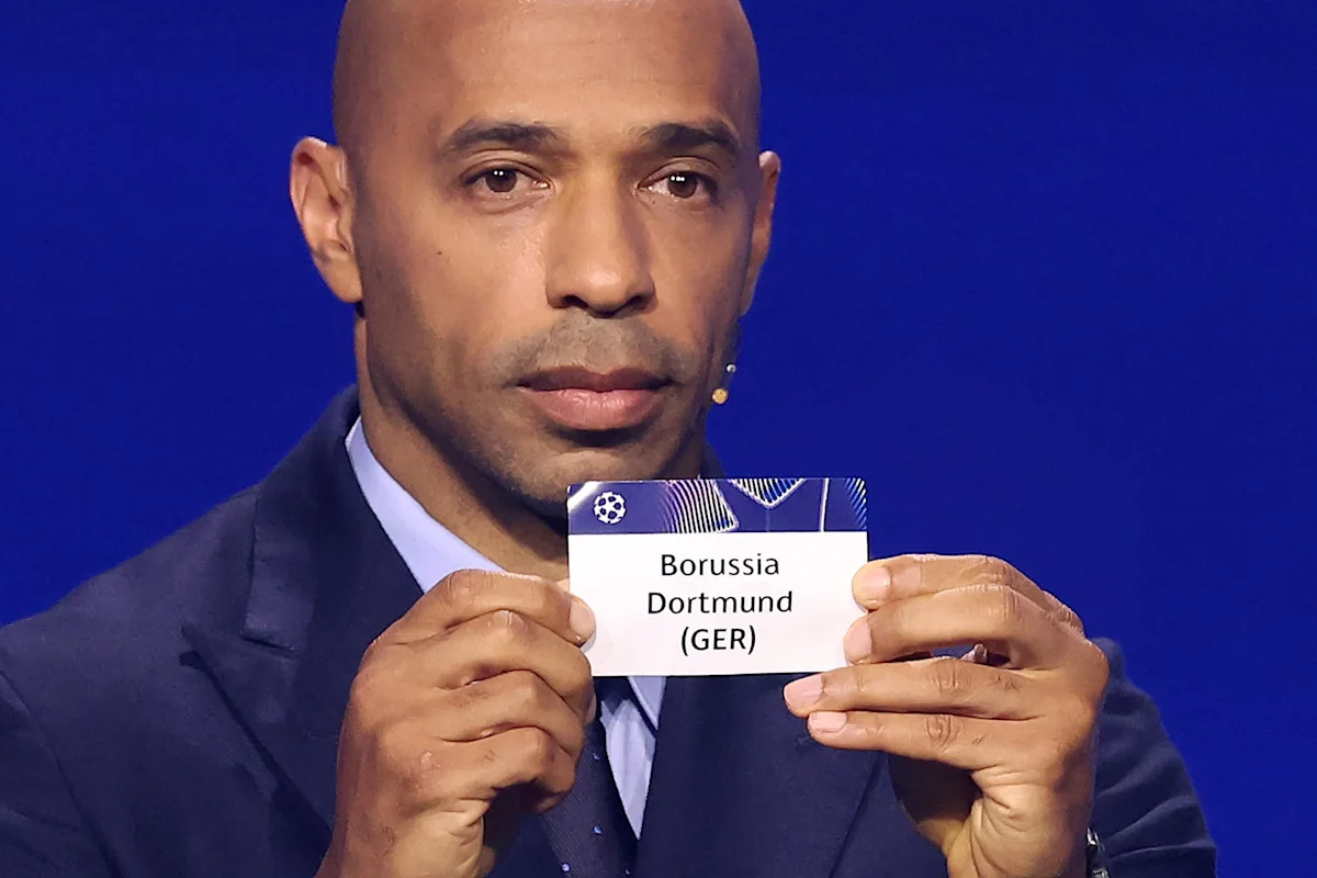 Borussia Dortmund’s Full Champions League Draw