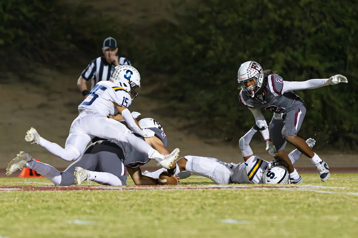 California high school football scores