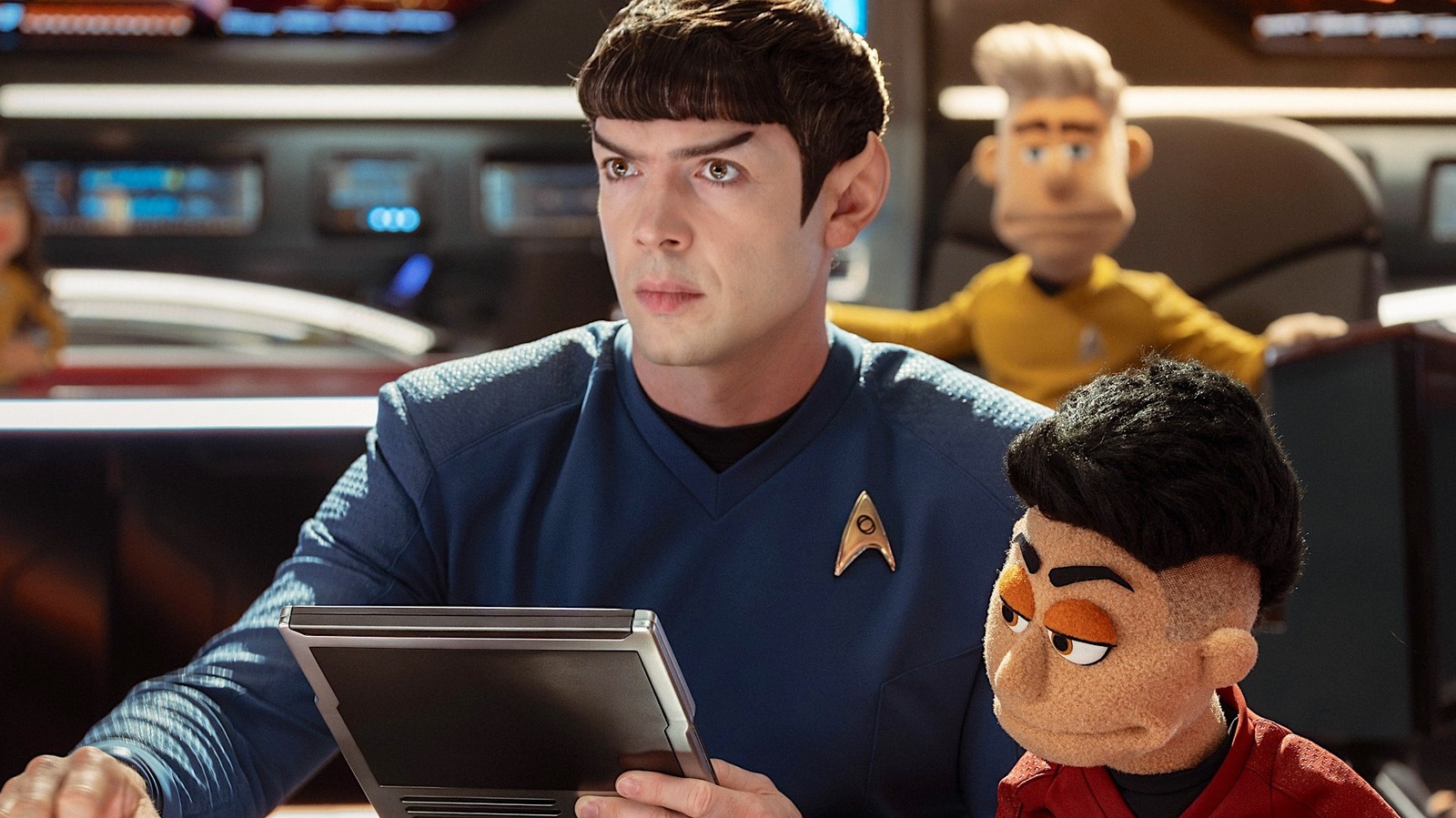 Star Trek: Strange New Worlds Stars Tell All About Filming Season 4’s Puppet Episode (And That Surprising Kiss)
