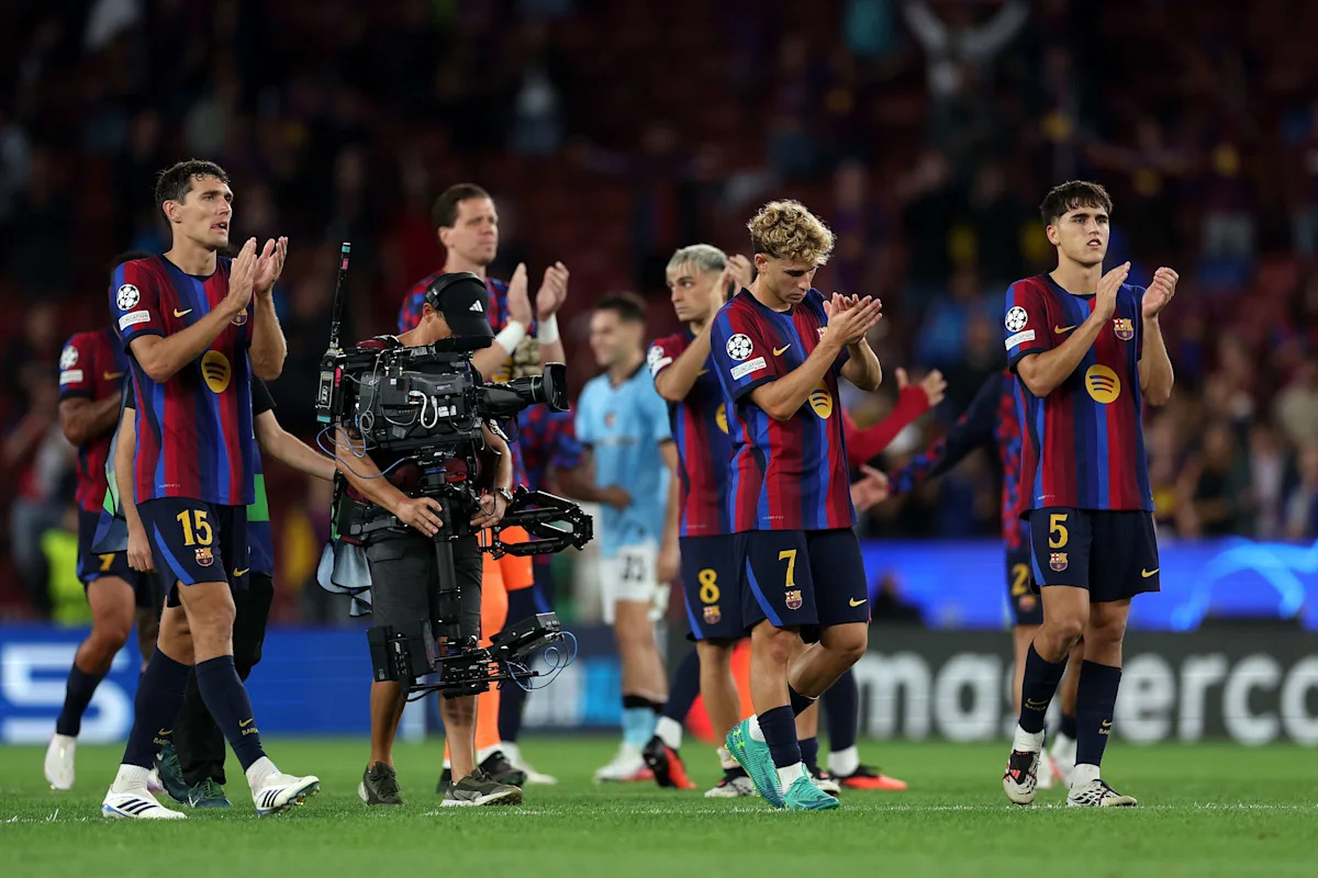 Lamine Yamal backs Barcelona teammate to lift award at Ballon d’Or ceremony