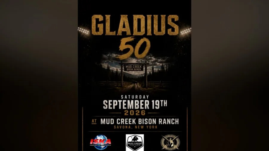 Gladius Fights set for Mud Creek Bison Ranch debut