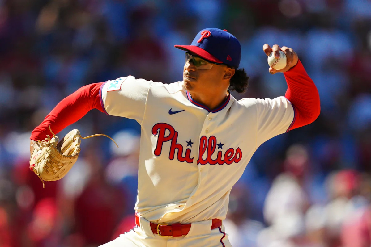 Phillies place All-Star left-hander Jesús Luzardo on IL with shoulder inflammation