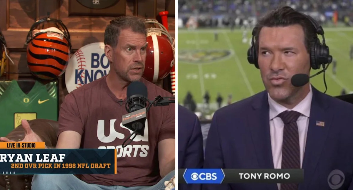 Ryan Leaf questions Tony Romo’s ‘debilitating’ back pain: ‘Why are you out there playing golf?’