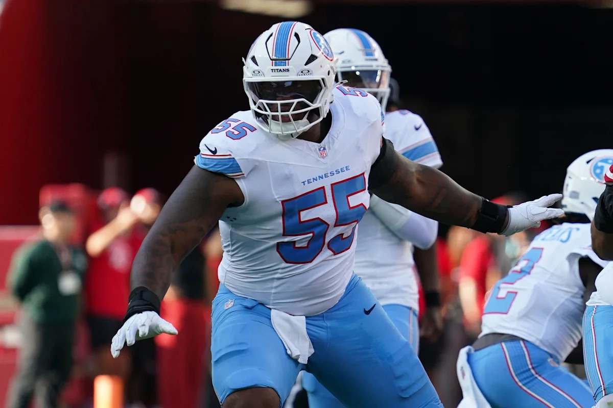 Titans’ JC Latham is excited for Week 1: ‘first game is a tone-setter’
