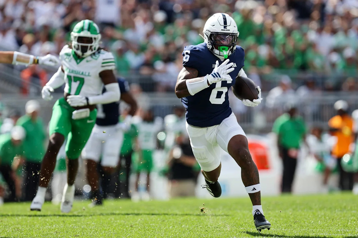 Big Ten receiving yardage leaders after Week 1