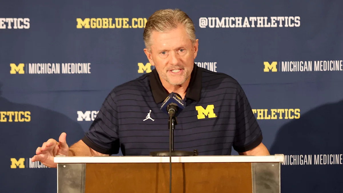 Michigan Coach Kyle Whittingham Reveals Wolverines’ Surprise WR3