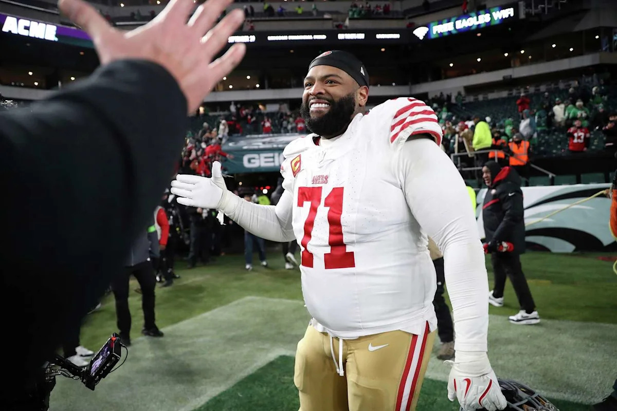 49ers’ Trent Williams says next season could be his last. A left tackle who played at 40 isn’t convinced