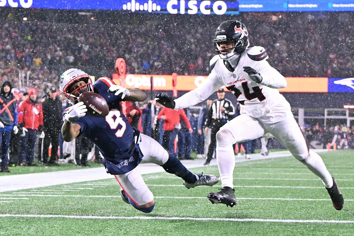How did former Patriots WR Kayshon Boutte play in Texans debut?