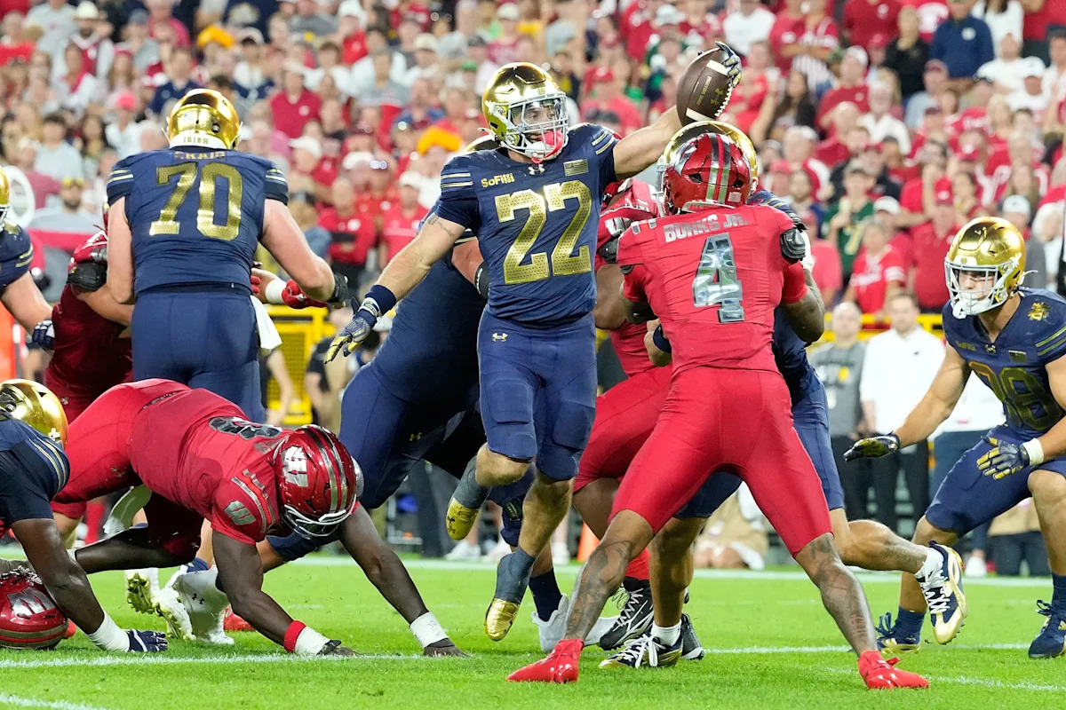 Three Things We Saw in Notre Dame’s Win Over Wisconsin