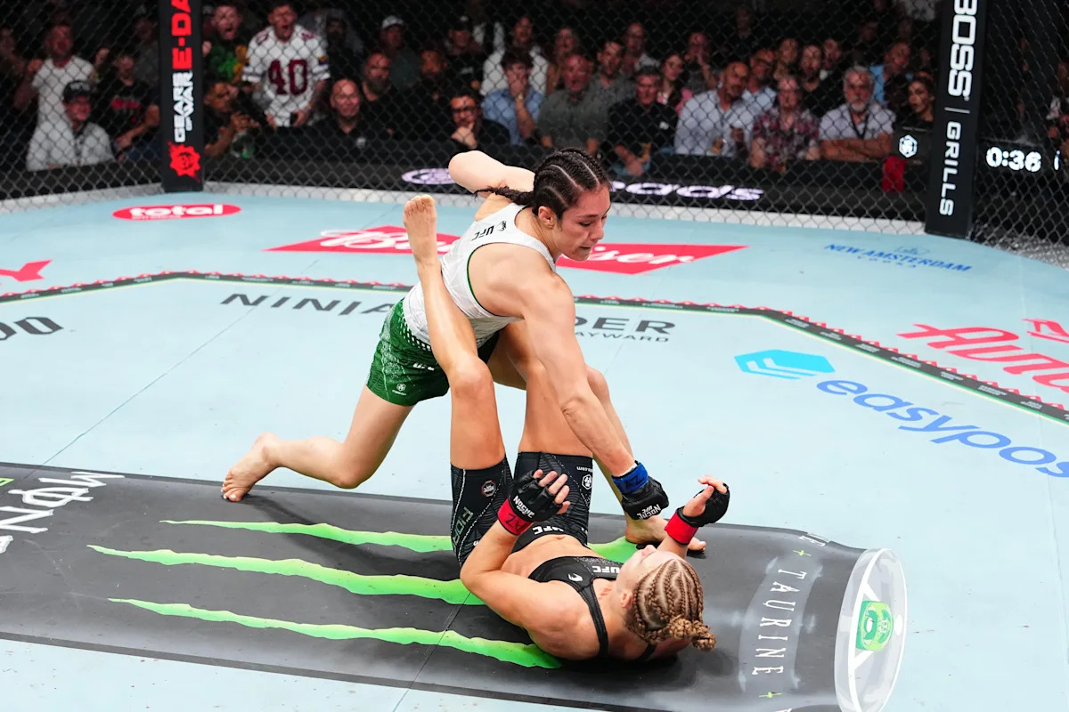 Noche UFC results: Alexa Grasso comes out guns blazing to win decision over Manon Fiorot