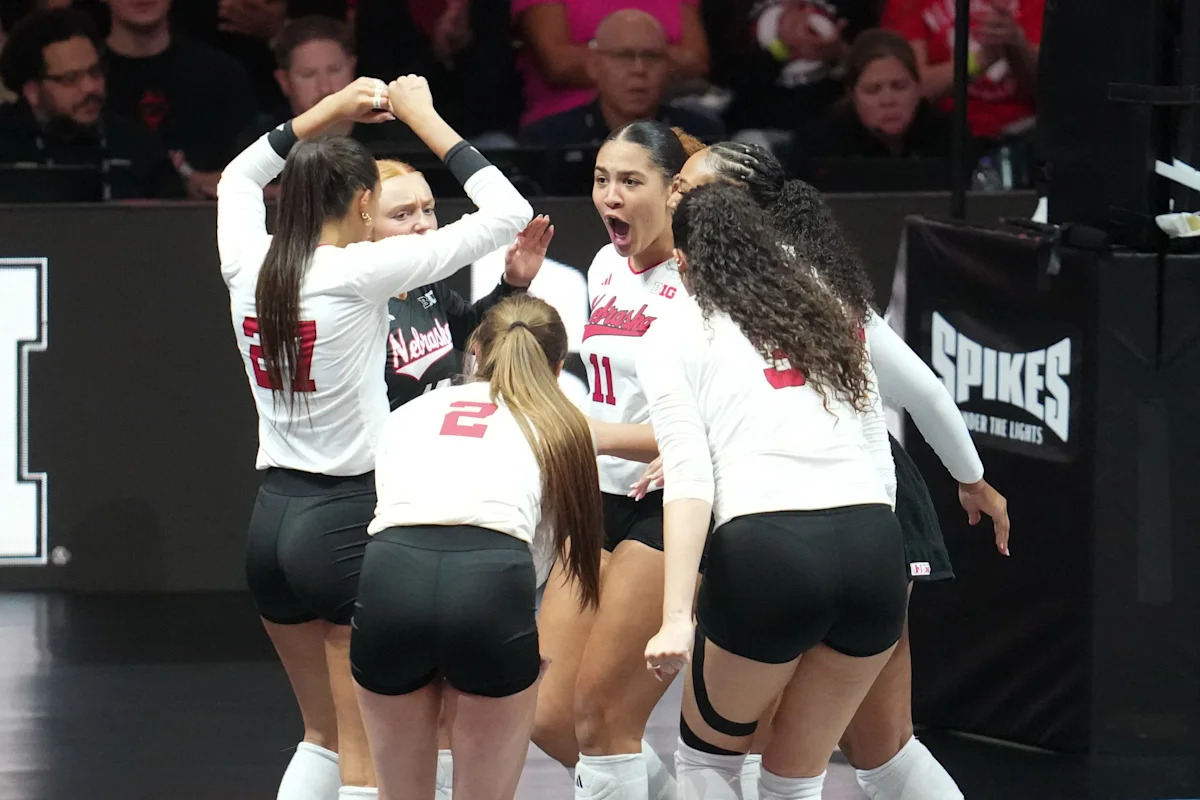 Nebraska vs Creighton volleyball live updates: Start time, TV for top-25 matchup