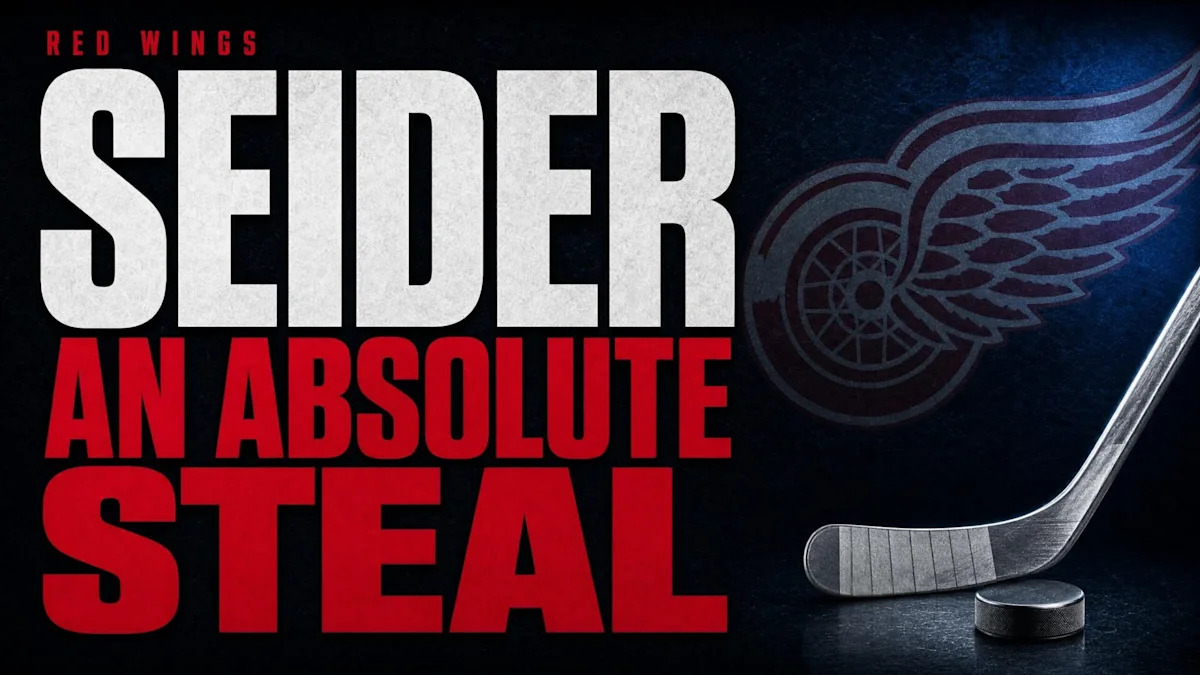 Moritz Seider’s Contract Is An Absolute Steal In Today’s NHL Economy