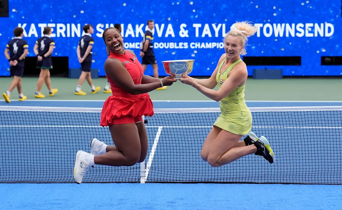 Townsend, Siniakova win US Open women’s doubles title for career Grand Slam
