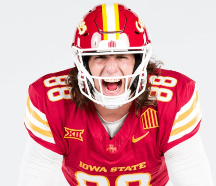 DE Isaac Terrel earns Defensive Player of the Week in Iowa State opener