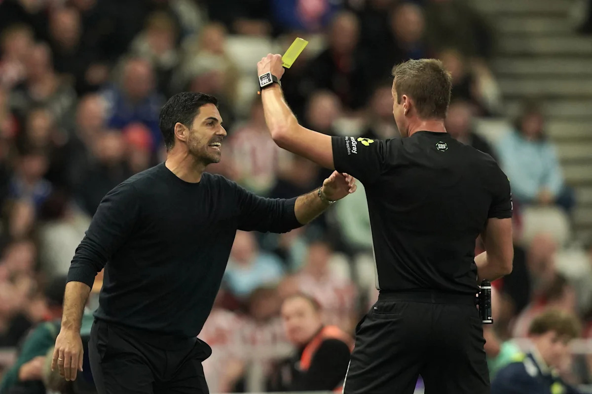 Arsenal manager Mikel Arteta rages at ‘unacceptable’ penalty against Sunderland