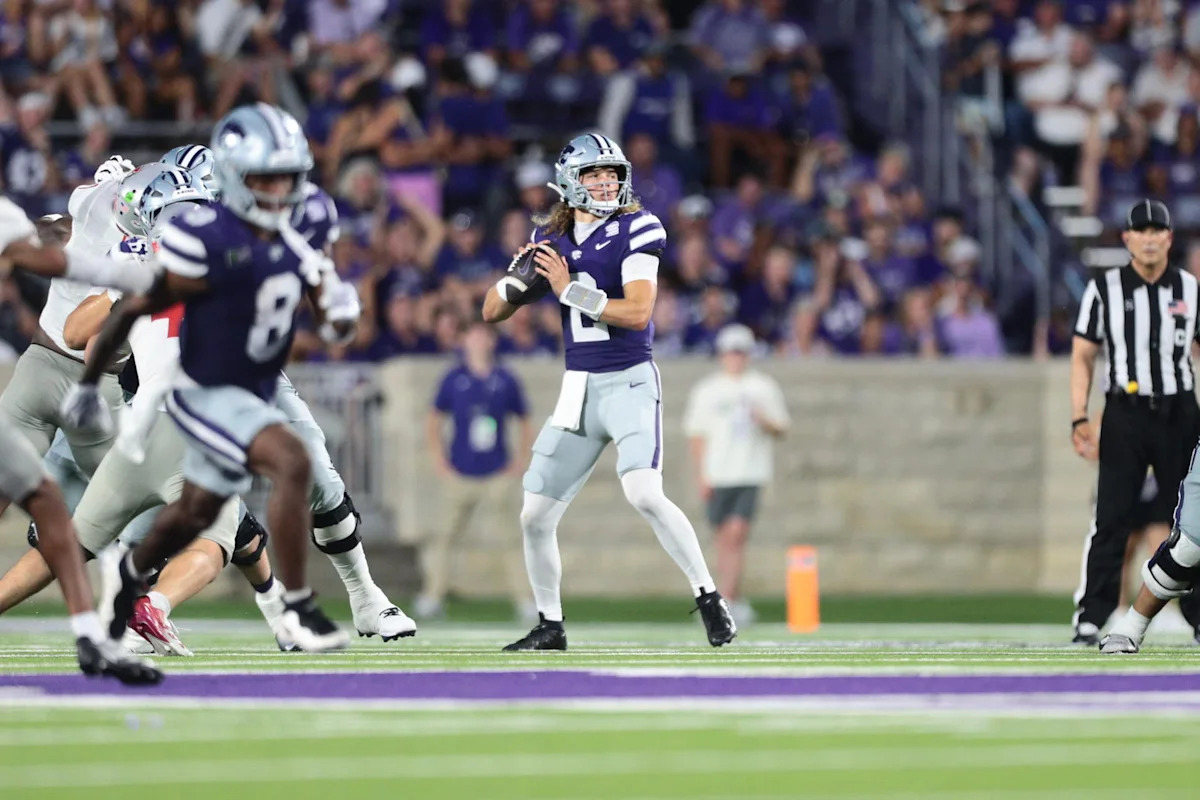 Comfort Is Biggest Key For Kansas State QB Avery Johnson This Season