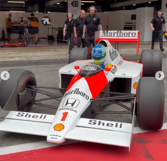 Fernando Alonso Drives Ayrton Senna’s Legendary F1 Cars Ahead of Spanish GP