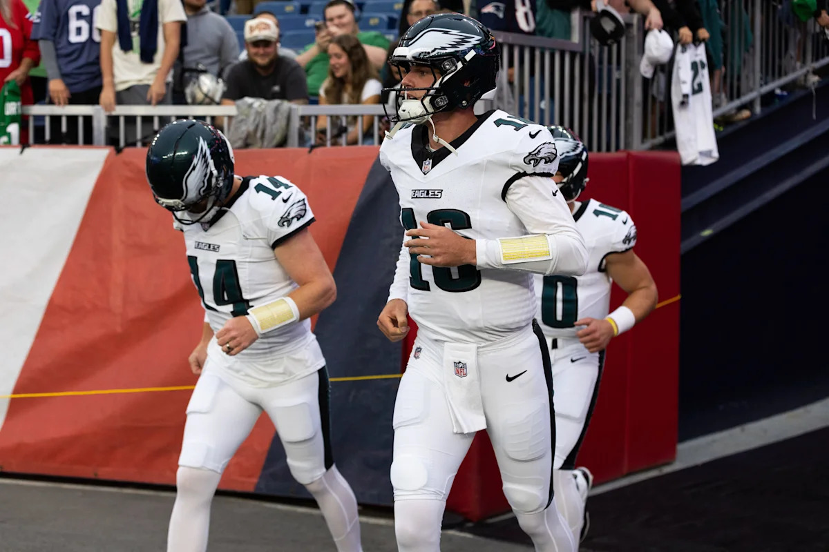 Andy Dalton, Tanner McKee are still waiting on Eagles’ QB2 decision