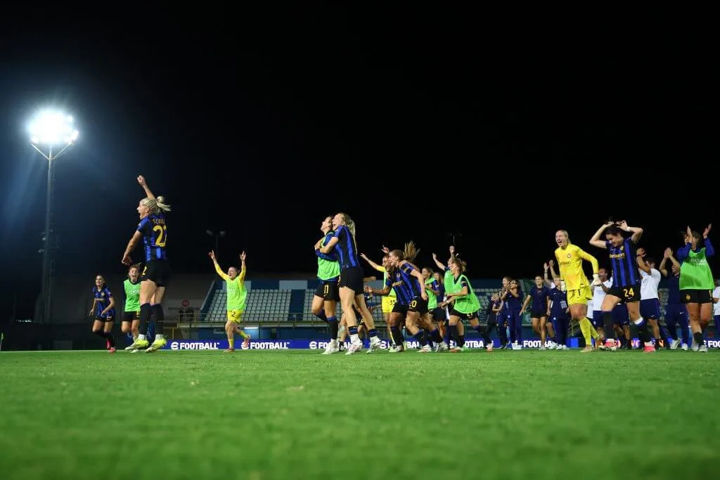 Inter women complete thrilling comeback, qualify for first Champions League
