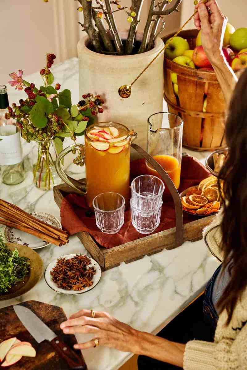 Apple Cider Sangria.
