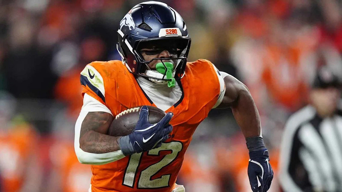 Broncos news: RJ Harvey misses practice after MNF with hamstring injury